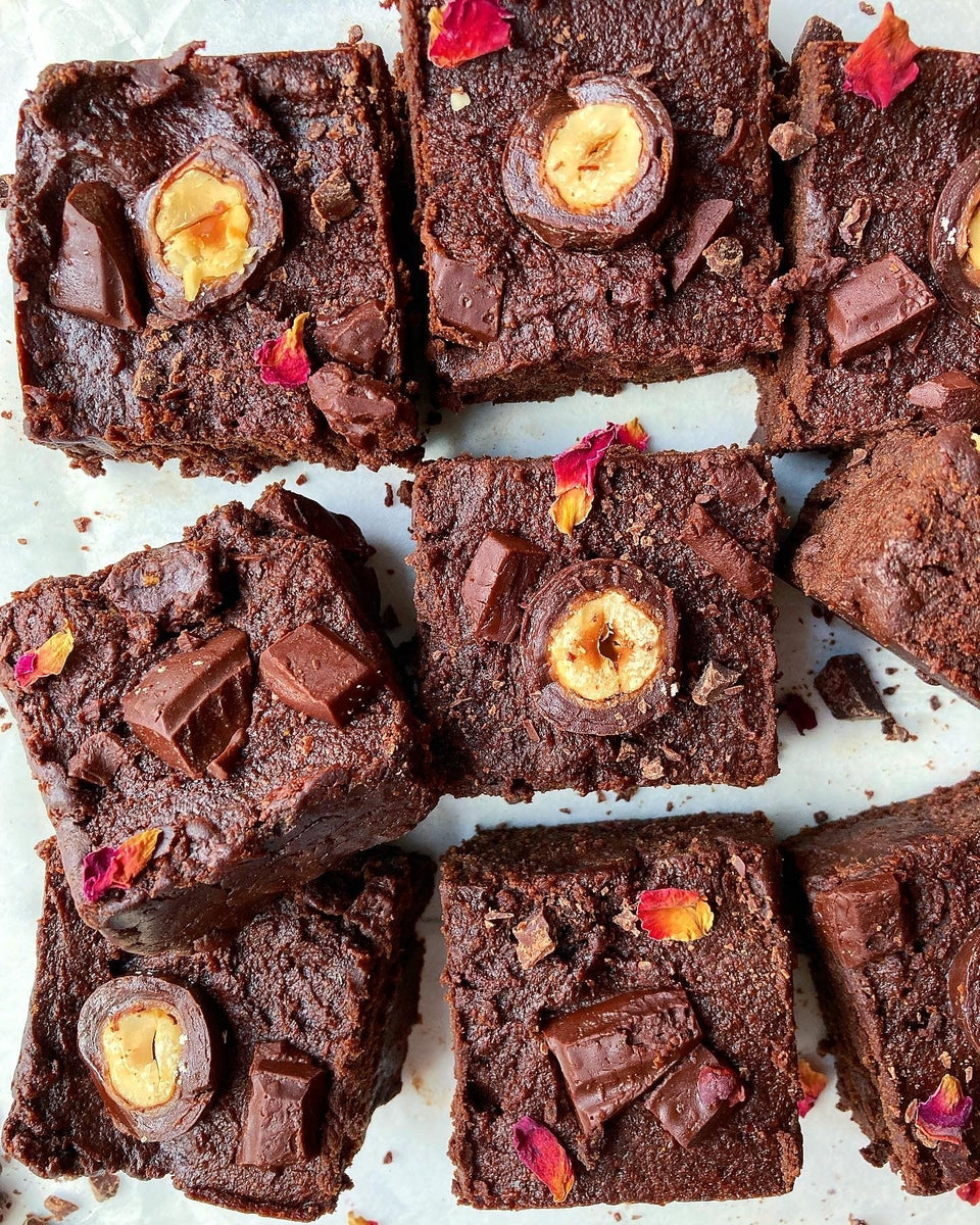 Vegan Hazelnut Butter Fudgy Brownies – The Source Bulk Foods UK