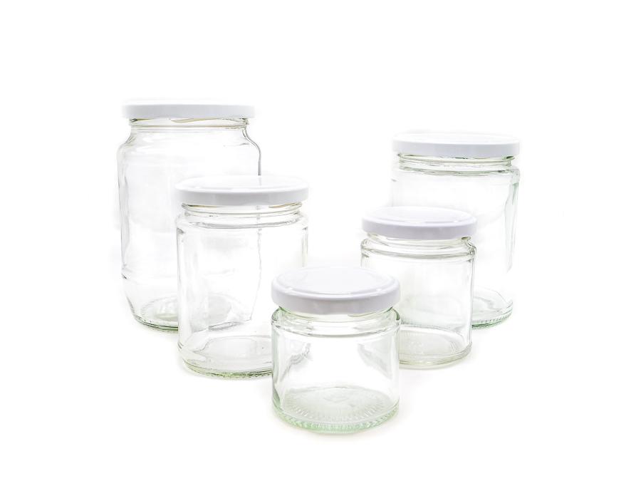 Jar 500ml Glass with Lid Refill