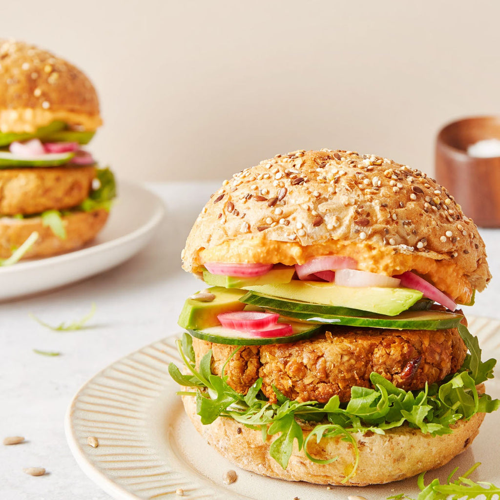Vegan Recipes Vegan Sunflower Mince Burgers