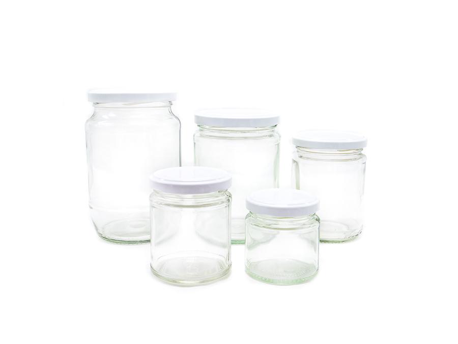 Jar 300ml Glass with Lid Refill